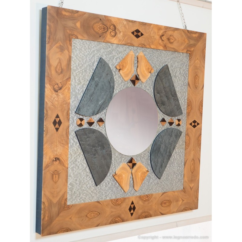 Specchiera Design - AS01 - 98,5 cm x 98,5 cm