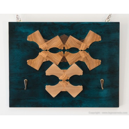 Appendiabiti da parete - OD01 - 40 cm X 49,5 cm