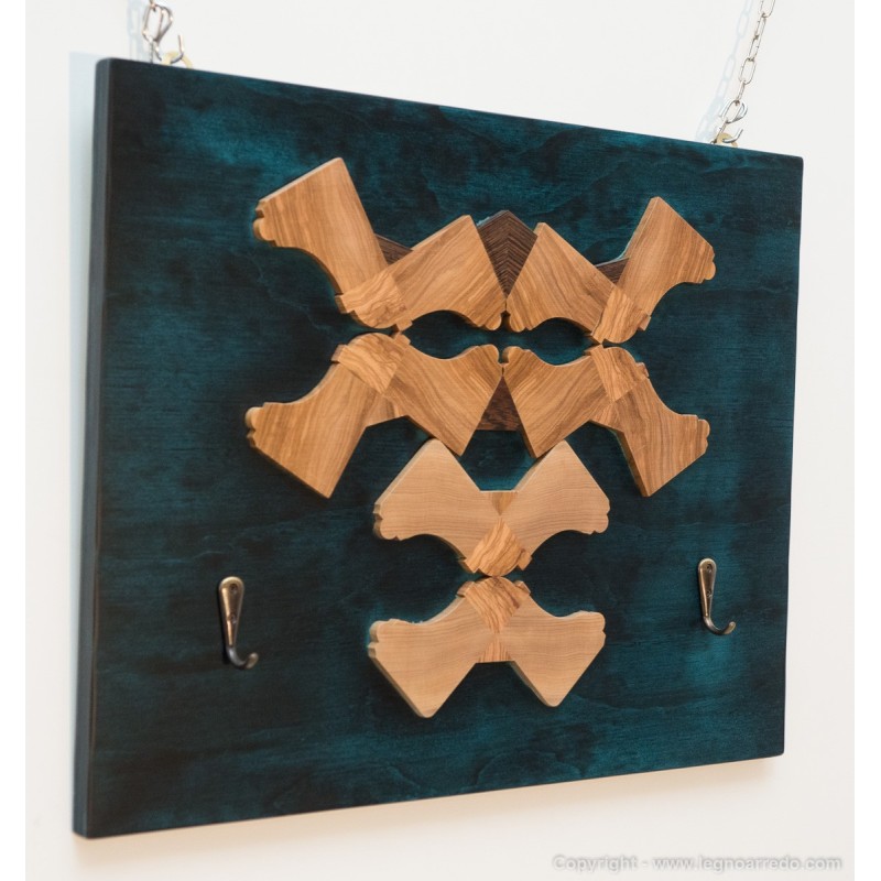 Appendiabiti da parete - OD01 - 40 cm X 49,5 cm