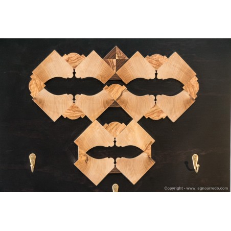 Appendiabiti da parete - OD03 - 40 cm X 51,5 cm