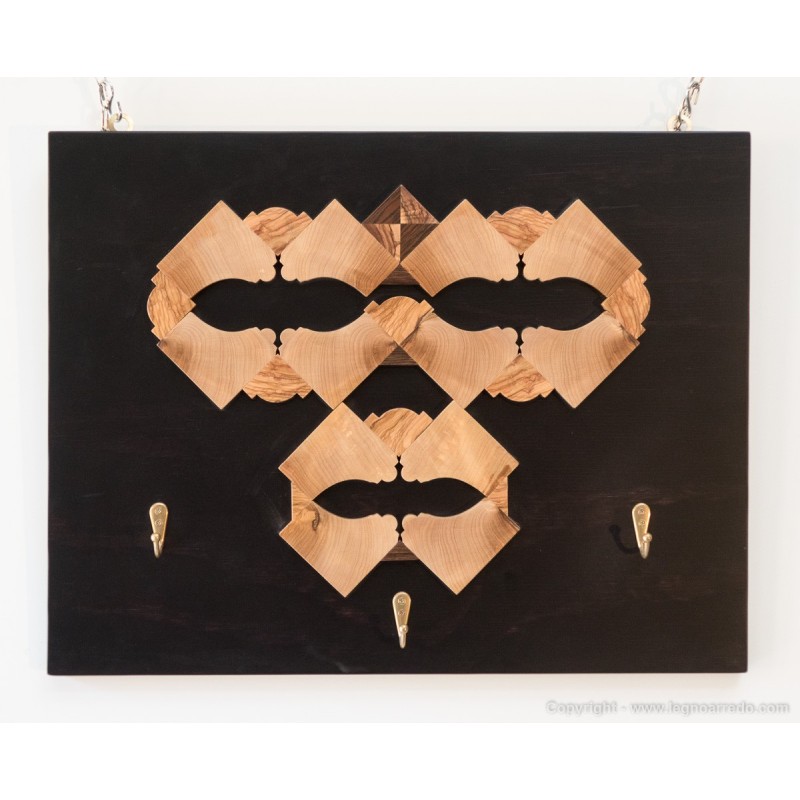 Appendiabiti da parete - OD03 - 40 cm X 51,5 cm