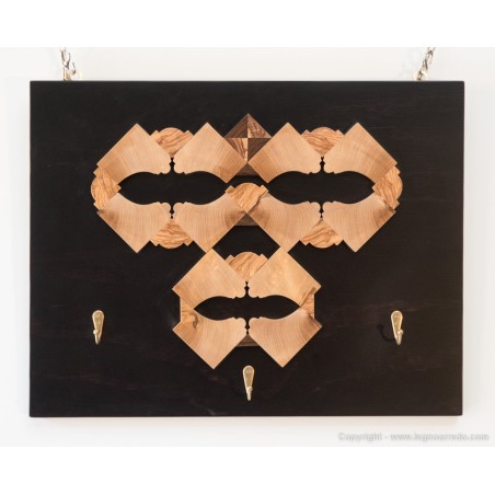 Appendiabiti da parete - OD03 - 40 cm X 51,5 cm