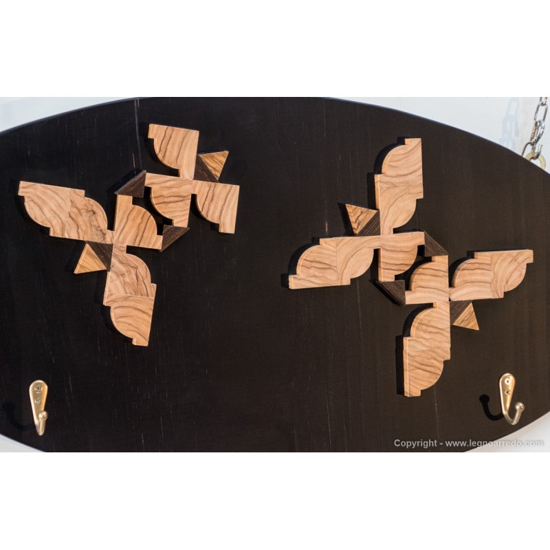 Appendiabiti da parete - OD05 - 30 cm X 61 cm