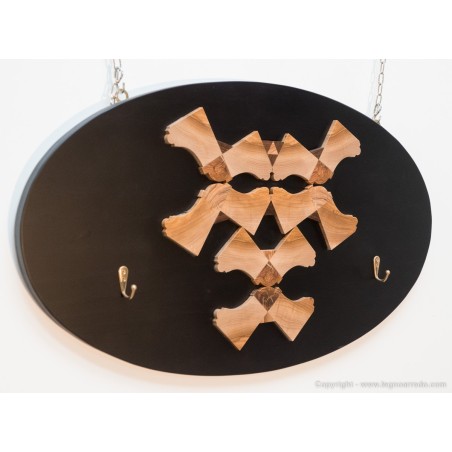 Appendiabiti da parete - OD07 - 39,5 cm X 70,5 cm