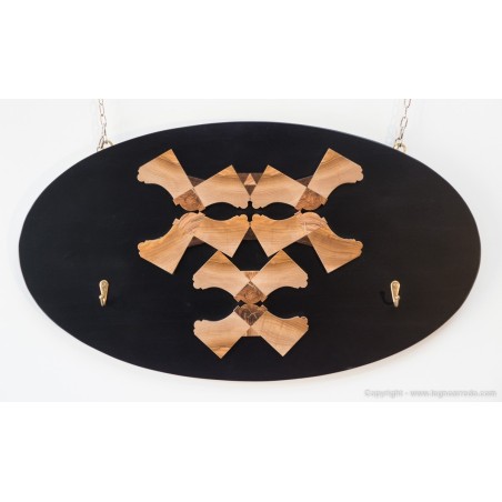 Appendiabiti da parete - OD07 - 39,5 cm X 70,5 cm